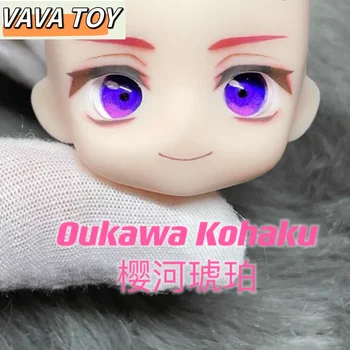 Oukawa Kohaku Ob11 Face GSC ES Игри Ансамбъл Звезди Ръчно изработени С Отворени Очи, Готови Оригинални faceplates Аксесоари За аниме-Кукли