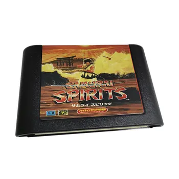 SAMURAI SPIRITS, 16-битова игрална карта MD за Sega Mega Drive и за оригинална конзола