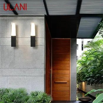 ULANI Открит Тела-аплици Водоустойчива IP65 led Модерен Стенен лампа Творчески Декоративен За Вътрешен Двор, градина, Веранда, Тераси.