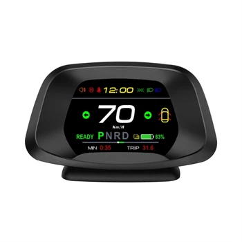 Авто HUD дисплей R3MD, Проектор с предупреждение за превишаване на скоростта, GPS, Електронна аларма напрежение
