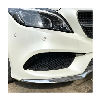 Авто Спойлер на Предната Броня, Противотуманная Фар, Решетка, Радиатор, Панел за Mercedes Benz CLS Class C218 X218 2014-2017 AMG Line (черен)