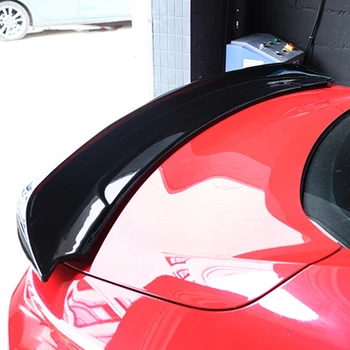 Автомобилен Стайлинг от ABS-пластмаса неокрашенного цвят, външен заден багажник, крило на покрива, спойлер, подходящ за Ford Mustang 2015-2017