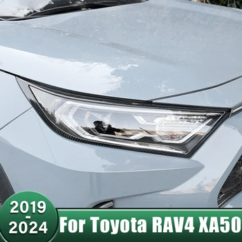 Автомобили на Предния Фар За Вежди, Режийни Ленти, Декоративна Рамка За Toyota RAV4 XA50 2019 2020 2021 2022 2023 2024 RAV 4 Hybrid