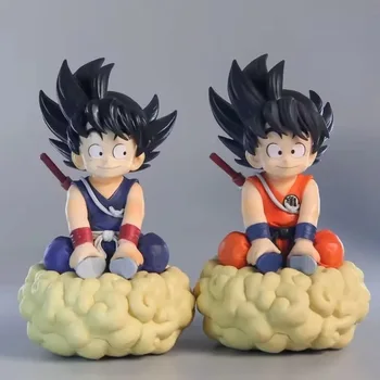 Аниме Dragon Ball Z, Super Сайян son Goku Летящ Нимбус Сидячее Положение PVC Фигурки са подбрани Модел Играчки Кукли 16 см