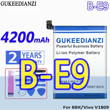 Батерия GUKEEDIANZI Голям Капацитет B-E9 BE9 4200mAh За СТУДЕН/За батерии на мобилни телефони Vivo V1809A V1809T V1809 V1809