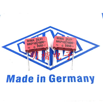 Безплатна доставка на 10 бр./30 бр. WIMA Германия кондензатор MKP10 0,01 icf 1600 103 1600 P = 15 мм
