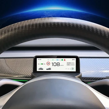 Високо-производителни автомобили скоростомер, комбинация от уреди, LCD дисплей, дисплей пробег за измерване на скоростта, използвани за моделиране / 3, трайни