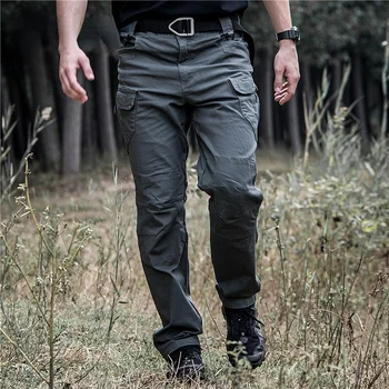 Военни Тактически Панталони, Мъжки Панталони с много джобове Армейските Улични Памучни Всекидневни Спортни Панталони за Джогинг