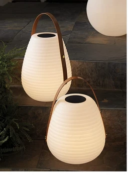 Градинска градинска лампа, градинска морава лампа ландшафтна декоративна настолна лампа акумулаторна портативна ръчна лампа