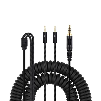Двоен пружинен кабел 2,5 мм за слушане на слушалки Hifiman HE400S/HE-400I/HE560//HE-350/HE1000