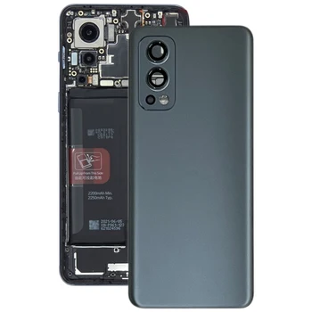 Делото на отделението за батерията за телефона OnePlus Nord 2 5G Подмяна на задната част на корпуса