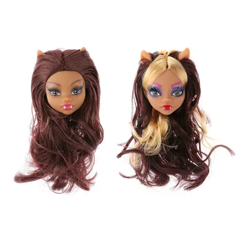 Детска играчка, Чудовище, С дълга коса стоп-моушън главата Пластмасови Аксесоари за кукли 
