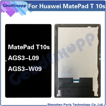 За Huawei MatePad T 10s T10s AGS3-L09 AGS3-W09 LCD Сензорен дисплей, Дигитайзер, Монтаж, Подмяна на Резервни Части
