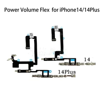 За iPhone 14 Plus Pro Максимален захранване Бутон за Регулиране на силата на звука Гъвкав Кабел, Резервни Части Бутон за включване Изключване Гъвкав кабел