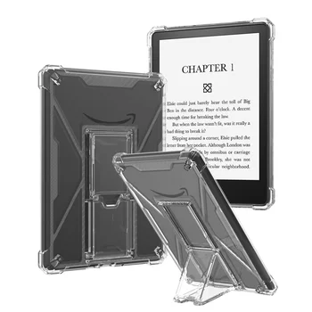 За Kindle Paperwhite 11th Case 2021 Силиконов TPU Прозрачен Калъф За възглавници С Държач за Kindle Paperwhite 5 6,8 см