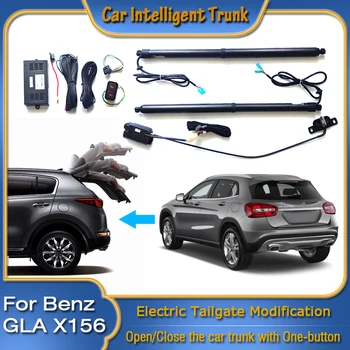 За Mercedes Benz GLA X156 2013 ~ 2020 За Отваряне на багажника с електрически люк, Интелигентна стойка за повдигане на задната врата