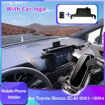 за Toyota Sienna XL40 2021 ~ 2024 Кола, мобилен телефон, поддръжка на GPS, поставка, отдушник, Скоба за тава Samsung iPhone