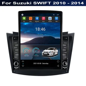 За автомобилното радио Tesla Style 2 Din Android 12 за Suzuki SWIFT 2010-2014, Мултимедиен плейър, GPS, стерео, Carplay, RDS камера