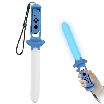 Игри меч за ключа Joy-Cons NS Handle Контролер, led меч, насочен нагоре, дръжка за ръка, аксесоари за The Legend of Zelda