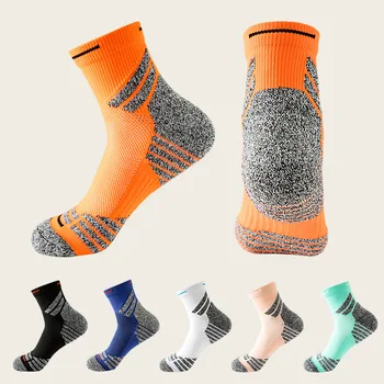 индивидуални нескользящие, абсорбиращи потта спортни баскетболни топки (футболни) чорапи
