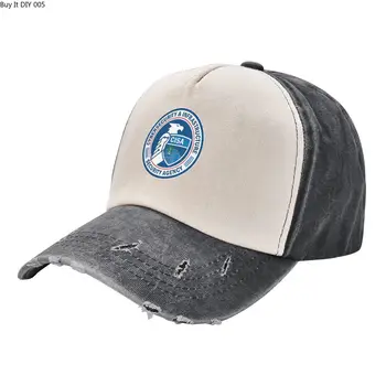 Ковбойская шапка с логото на CISA, Нова шапка, Рибарски Шапки, Шапки за мъже и жени