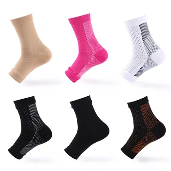 Компресия чорапи, Найлонови дишащи спортни чорапи за улесняване на невропатия, Степента на глезените с супинатором, облекчаване на болки в петата