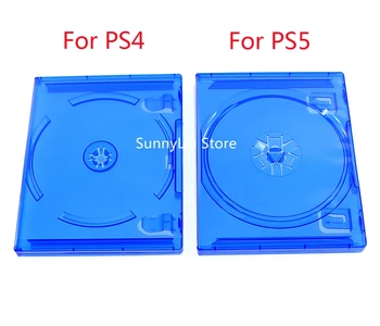 Кутия За съхранение на CD / DVD дискове За PS4 PS5 CD Игра калъф защитна кутия за Paystation 4 5 чанта за игра на диск