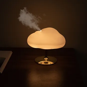 Лампа за ароматерапия, Релакс с цветен ночником, дифузор с ароматни етерични масла, Пречистен въздух, богат на функции лампа за спални, всекидневна