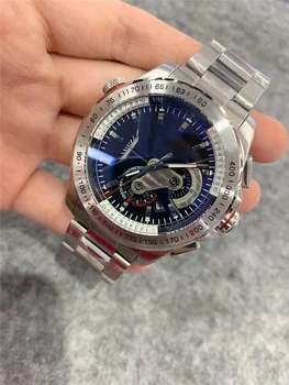Луксозни Маркови Мъжки Автоматичен Часовник водолаза Механични Ръчни Часовници е От Неръждаема Стомана Бизнес Часовници За Мъже Reloj Hombre