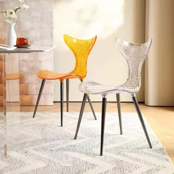 Маса в Скандинавски стил, Трапезни Столове, Стол за почивка, Леки трапезни столове За всекидневна, Ергономични мебели за дома Stoelen YX50DC