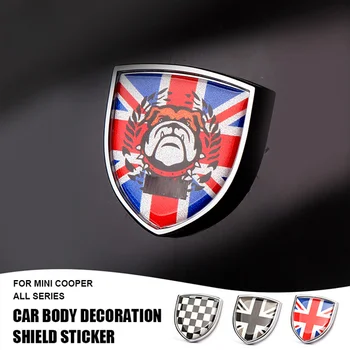 Метален щит 3D стикер за Mini Cooper R56 F55 Countryman Автомобилни стикери За Корпуса на Иконата на Етикети Емблемата на Автоаксесоари за Подреждане