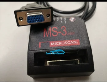 Микросканер MS-3 Pemicu Otomatis Jalur Perakitan Industrial Pembaca Kode Tetap Пистолетен Лазер Pemindaian
