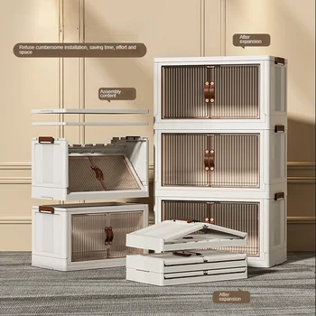 Многофункционален шкаф за съхранение на Скрин за спалня Mobilier Стъклена корпусна мебел за детски дрехи, шкаф за играчки