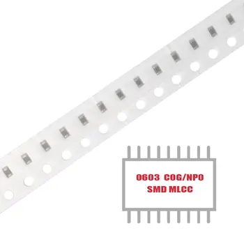 МОЯТА ГРУПА 100ШТ SMD MLCC CAP CER 36PF 50V C0G/NP0 0603 Многослойни керамични Кондензатори за повърхностен монтаж на разположение на склад