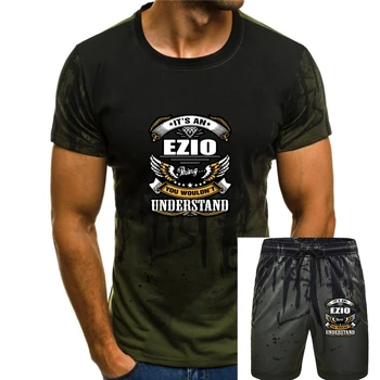 Мъжки t-shirt EZIO страхотно black gift tee Женска тениска