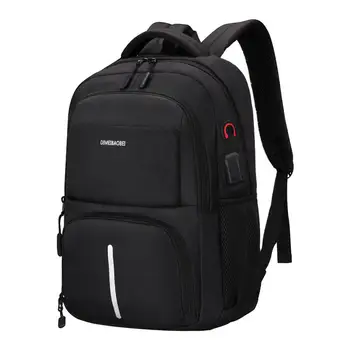 Мъжки раница, училищна чанта, Водоустойчив Оксфордския раница Унисекс, чанти за лаптоп, Ежедневни пътни ученически чанти Голям капацитет