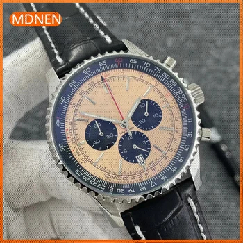 Мъжки часовник MDNEN 904l Кварцов часовник от неръждаема стомана 45 mm-BR
