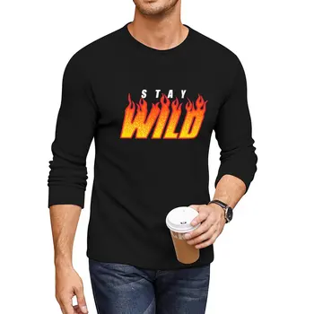 Нова марка на Stay Wild Fire, най-Дългата тениска с аниме, тениски, мъжки тениски