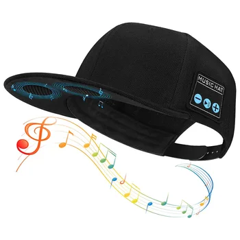 Нова Шапка с Bluetooth-високоговорител, Регулируем Bluetooth шапка, Безжична Умна шапка за разговори със свободни ръце, бейзболна шапка за спортове на открито с микрофон