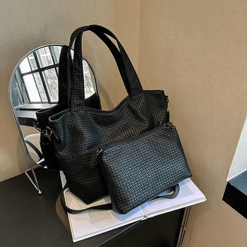 Нови модерни висококачествени кожени чанти през рамо за жени, однотонная дамски луксозна чанта през рамо, чанта-месинджър, седельная чанта
