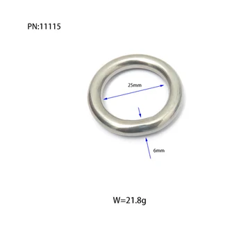 О-пръстени за гмуркане 22g/18g/38g 25mm/32mm/50 мм от Неръждаема Стомана 316 BCD Аксесоари За Активна Почивка, Преносими Практични