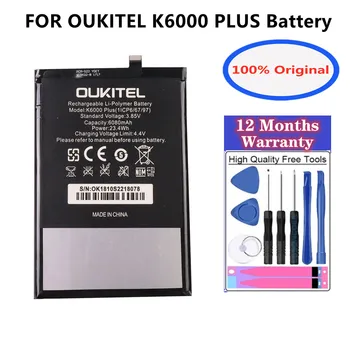 Оригинална Батерия за мобилен телефон K6000 ПЛЮС за OUKITEL K6000 PLUS Bateria 