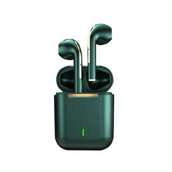 Оригинална слушалка J18 Безжични слушалки Bluetooth Слушалки True Stereo Sport Game TWS ушите с докосване на микрофон за xiaomi