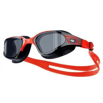 Очила за плуване За възрастни, черни очила за плуване през лятото, защита от ултравиолетови лъчи, Меки силиконови гърди и защита от uv, не протича