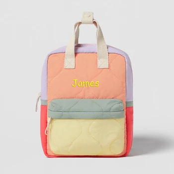 Поименна чанта Kide, Индивидуално промяна за детето, Момчета, момичета, За поръчка От училище, раница, Детска градина, Мини чанта с името