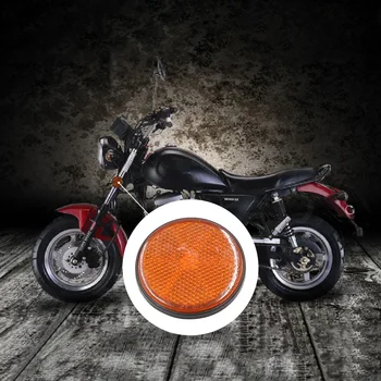 През цялата мотоциклет рефлектор, универсални 60-мм светлоотразителни странични светлини за лек камион с ремарке, оранжево