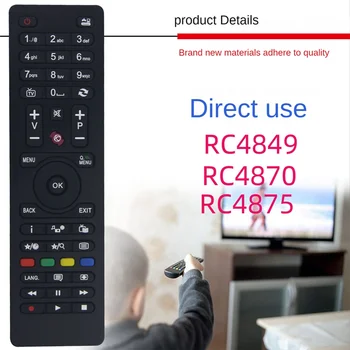 Преносимото дистанционно управление за Telefunken TV RC4875/RC4870 Настройка не се изисква