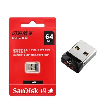 Пясъци 25 парчета cle usb 2.0 стик Z33 64 GB USB флаш памет 100% Оригинален продукт на КОМПЮТРИ с бърза доставка