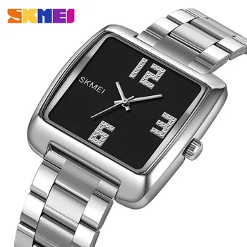 Ръчен часовник SKMEI луксозни от неръждаема стомана, мъжки модерен японски механизъм, кварцови часовници, мъжки 30 м водоустойчива Clcok reloj hombre