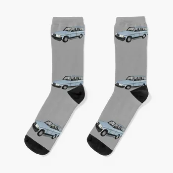 Светло сини 240 чорапи, Смешни чорапи, дълги чорапи за мъжете, спорт и свободно време